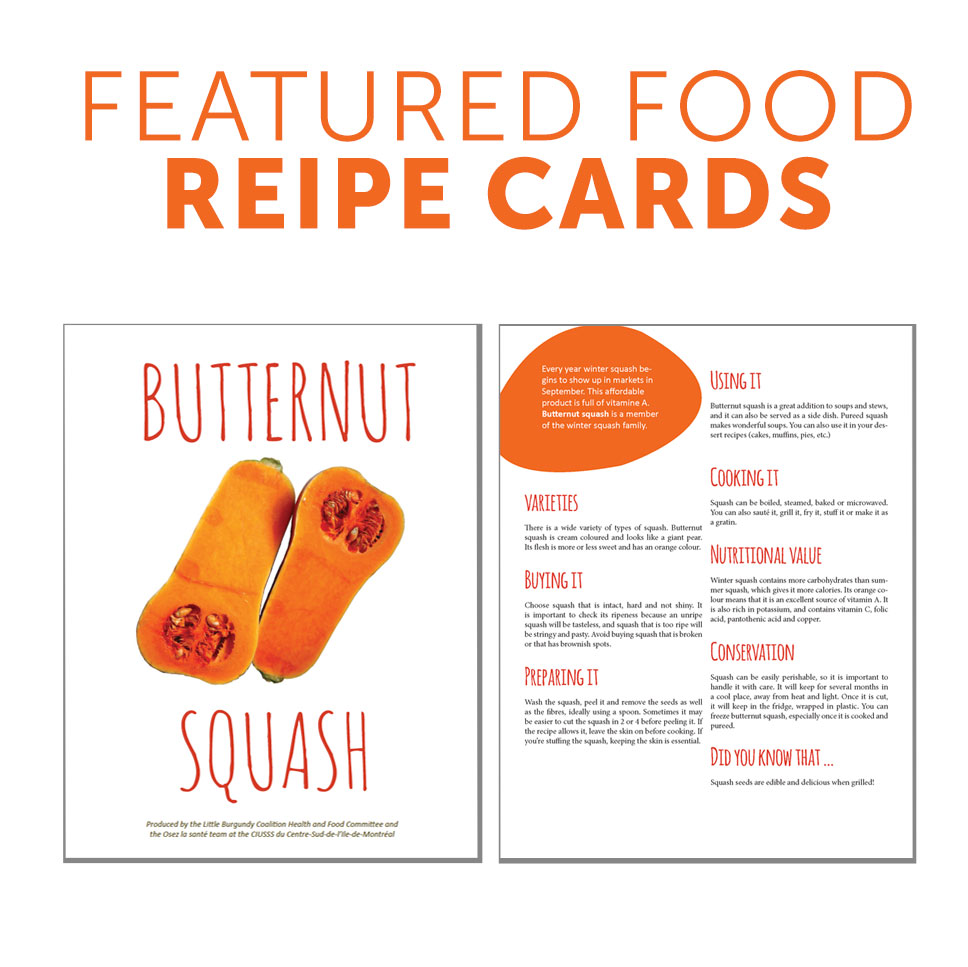 Printable Food Recipe Cards - Meant2Prevent